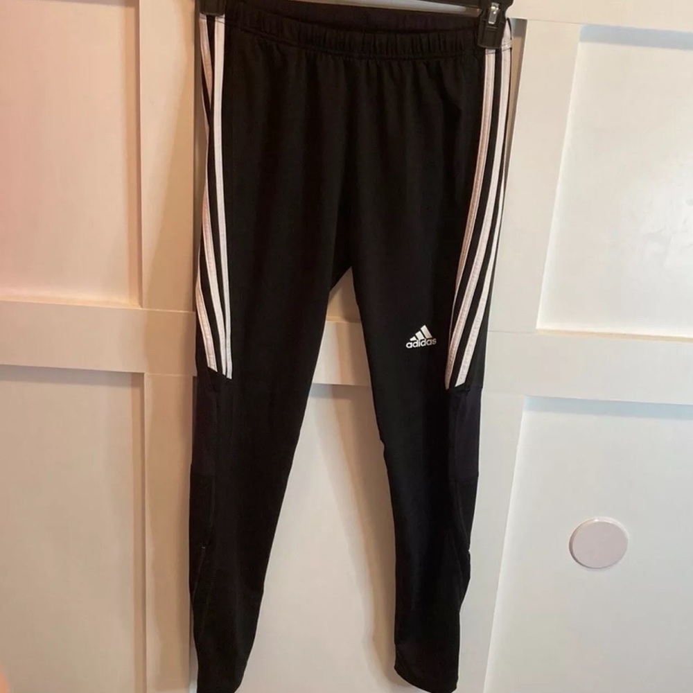 Women’s Adidas Tiro 21 Track Pants Ankle Zip (Medium)